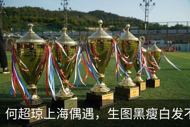 何超琼上海偶遇，生图黑瘦白发不遮仅带一保镖，64岁穿增高鞋抢眼