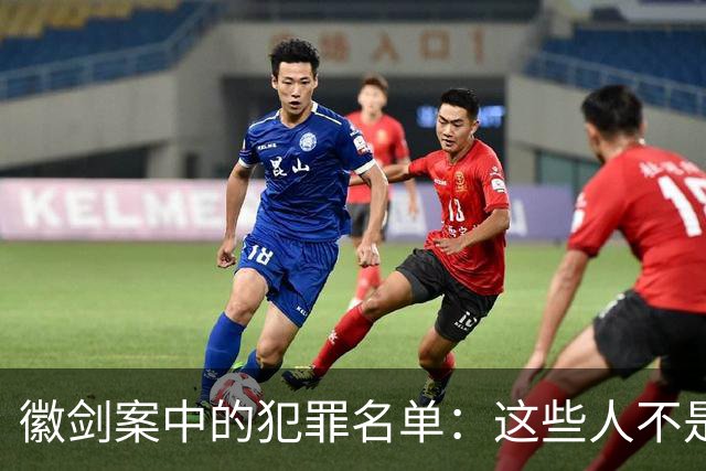徽剑案中的犯罪名单：这些人不是“临时凑局”，而是活在另一套生存系统里