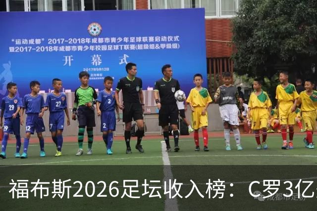福布斯2026足坛收入榜：C罗3亿美元断层第一，梅西1.45亿美元第二